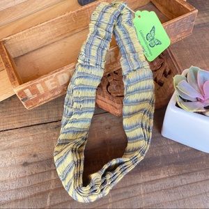 ✨MAYAN BOHO WIDE SHEER HEADBAND HAIR SCARF